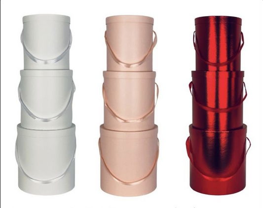 3 Piece Hat Box