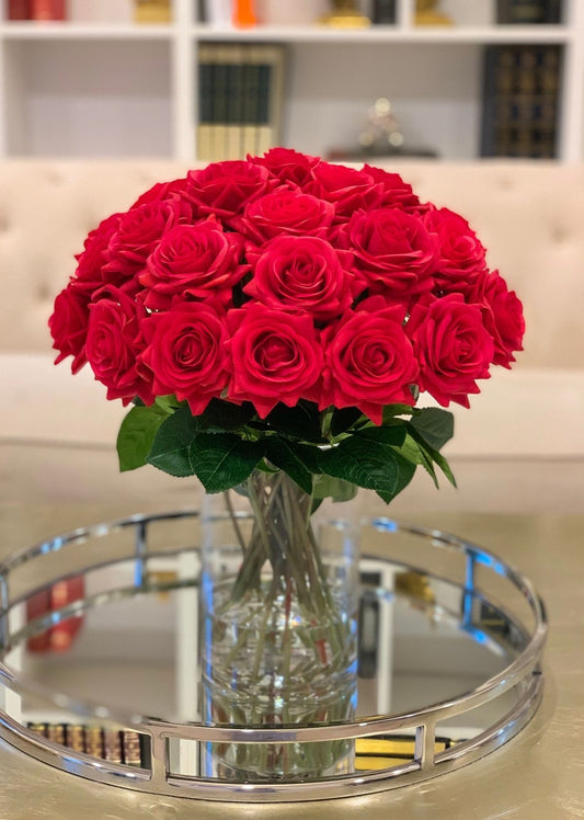Roses in a vase